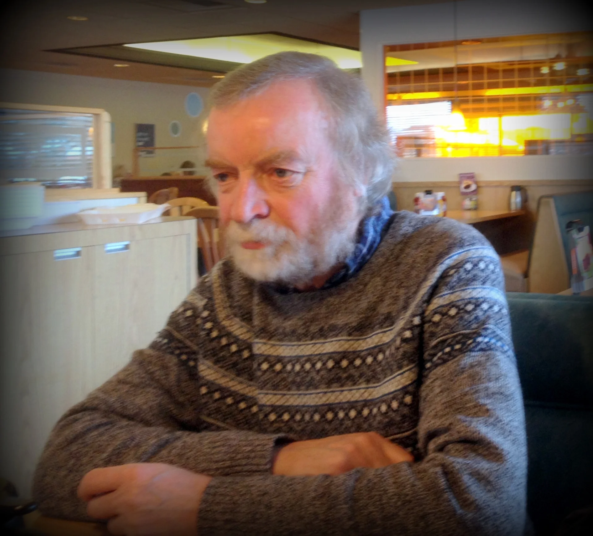 Chris was nearing the end of his annual visit
