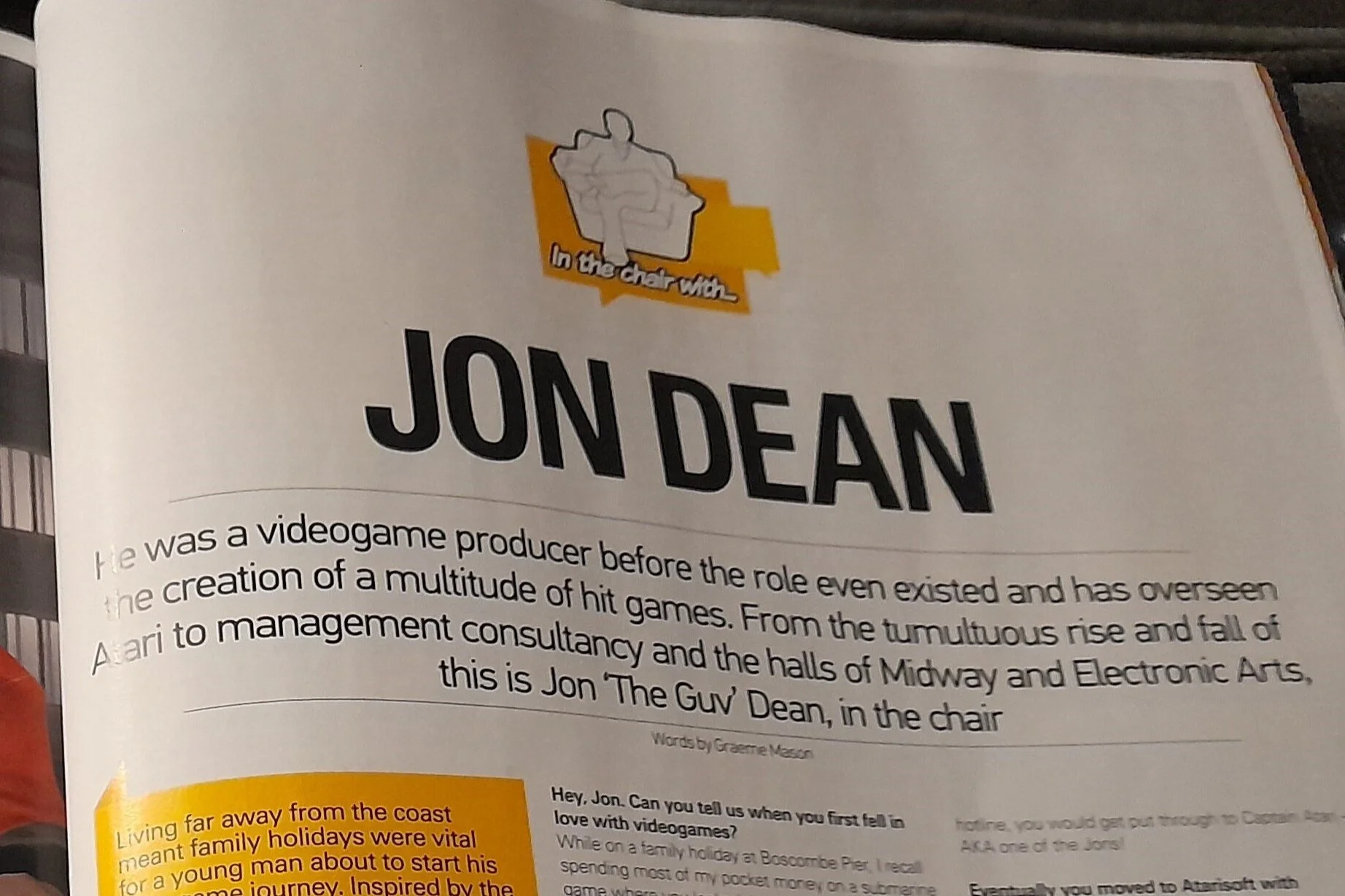 Interview - Retro Gamer Magazine Issue 215 Dec 20