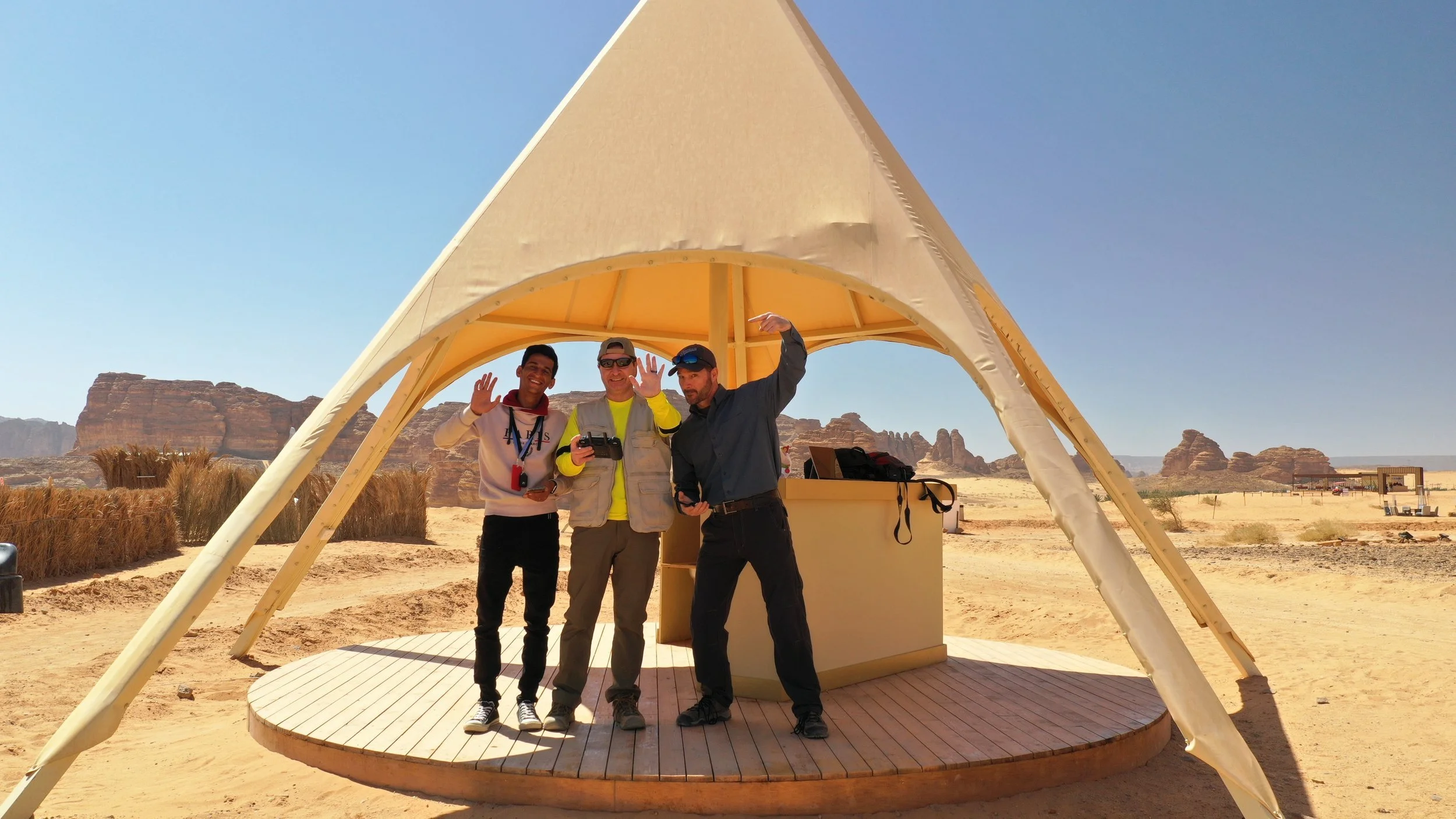 On location project research - AlUla