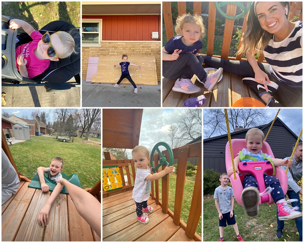  We had a week of unseasonably warm weather, and we enjoyed EVERY SECOND of it!  