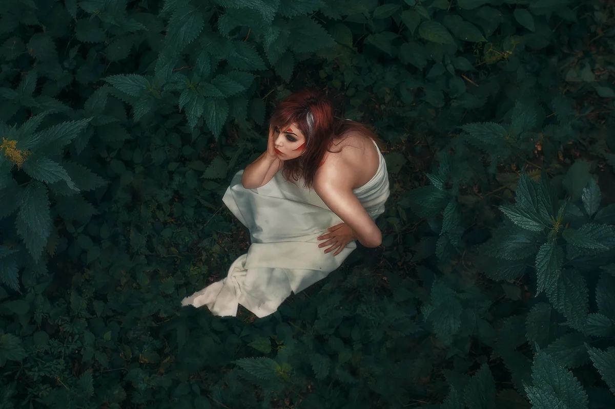 Asleep in poison oak