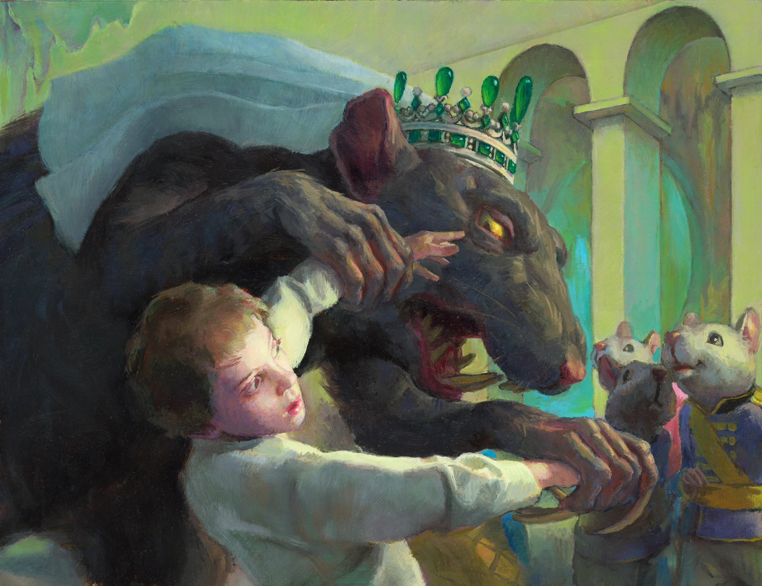 Fritz dancing with the Rat Queen
