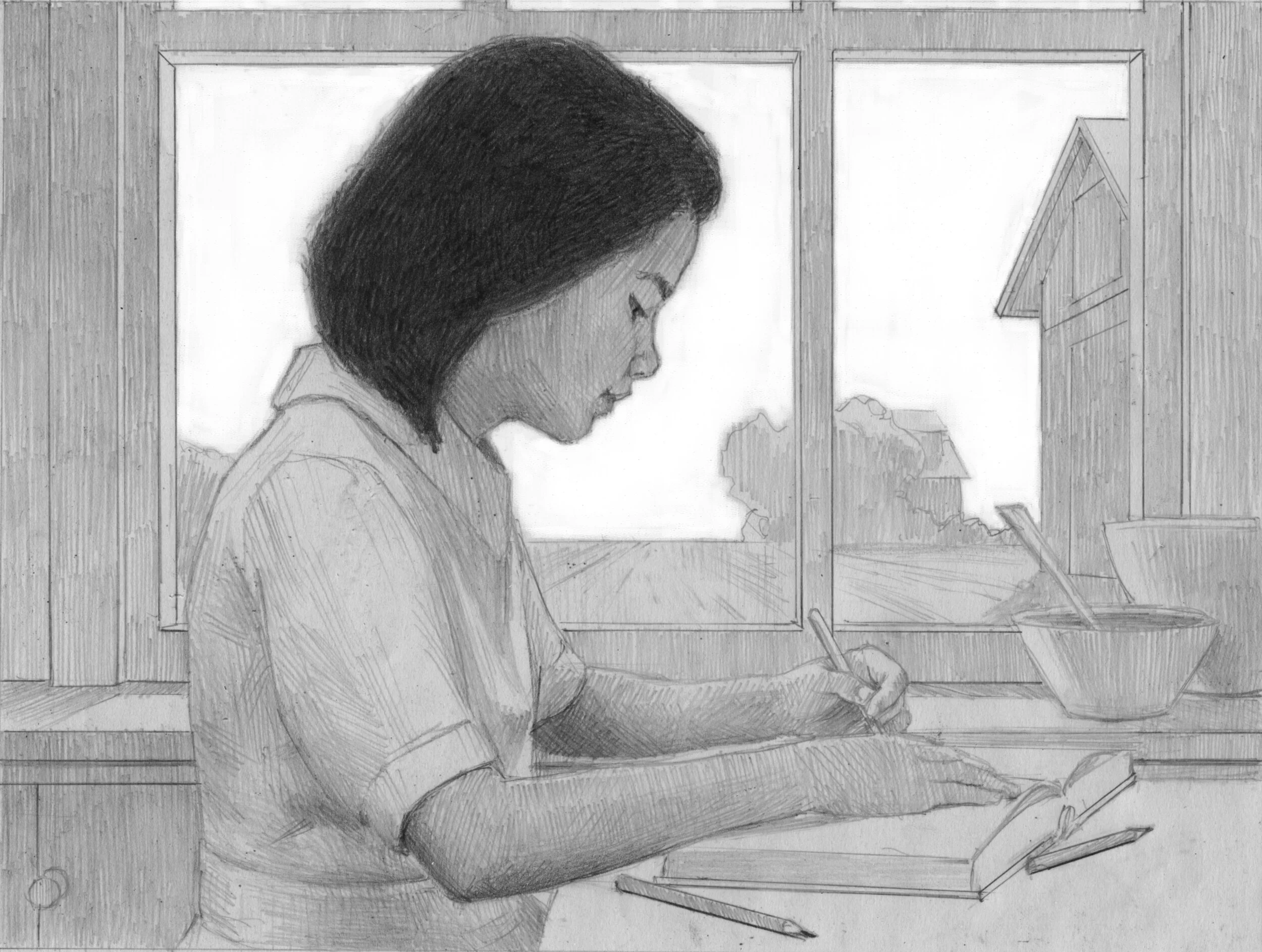 Sumiko sketching