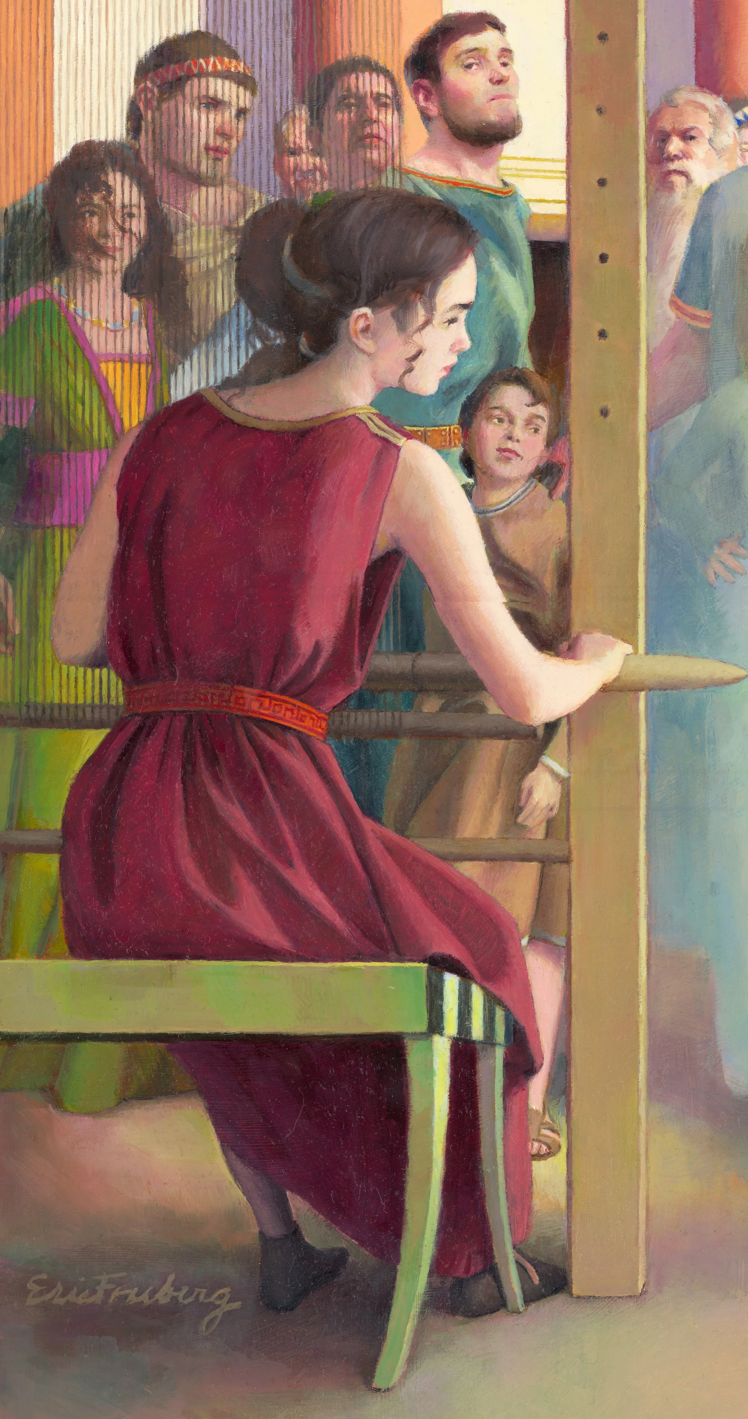 Arachne challenges Minerva