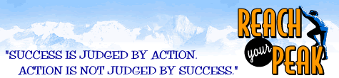 IF YOU CAN DREAM IT - YOU CAN REACH YOUR PEAK!