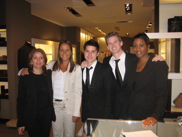GUCCI TEAM 4 MHI HATS OF EXCELLENCE RECEPTION