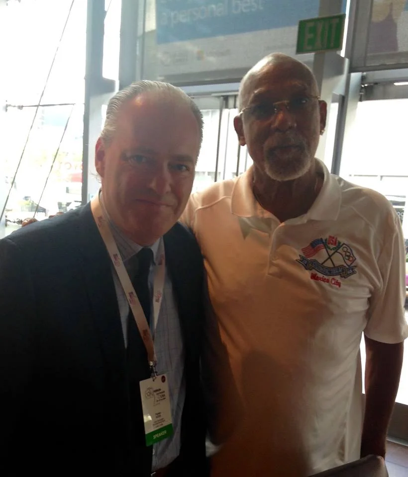 Fantastic to work with the great civil rights and Olympic Champion, John Carlos