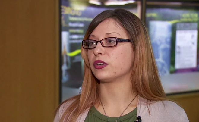 Ashley Bardales, a single mom with two kids, moved back in with her parents to make ends meet. And she's going back to school, studying for a job in cosmetology with hope of making a better wage.
