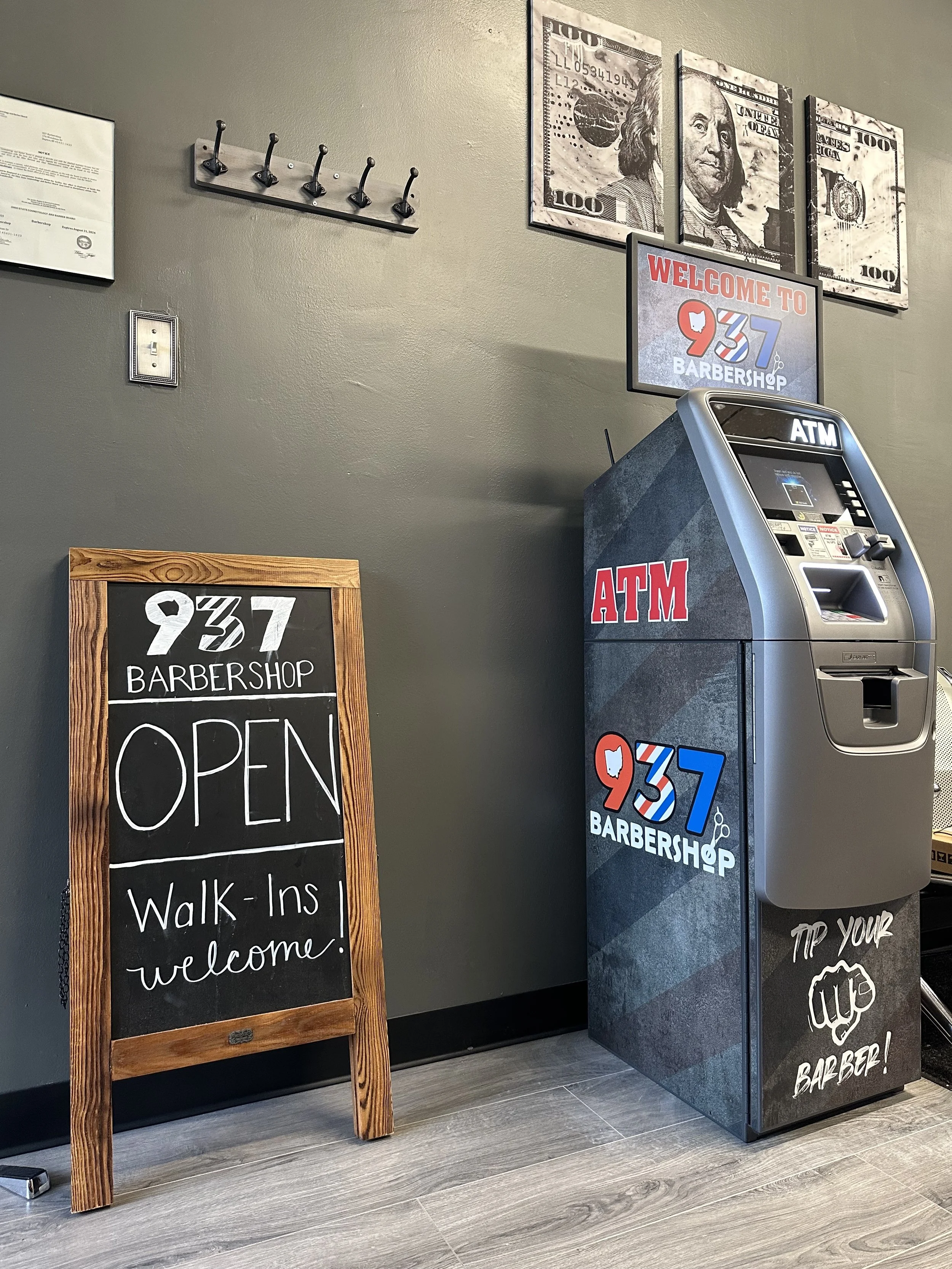 Barbershop ATM — International Cash Systems 1-800-467-3759