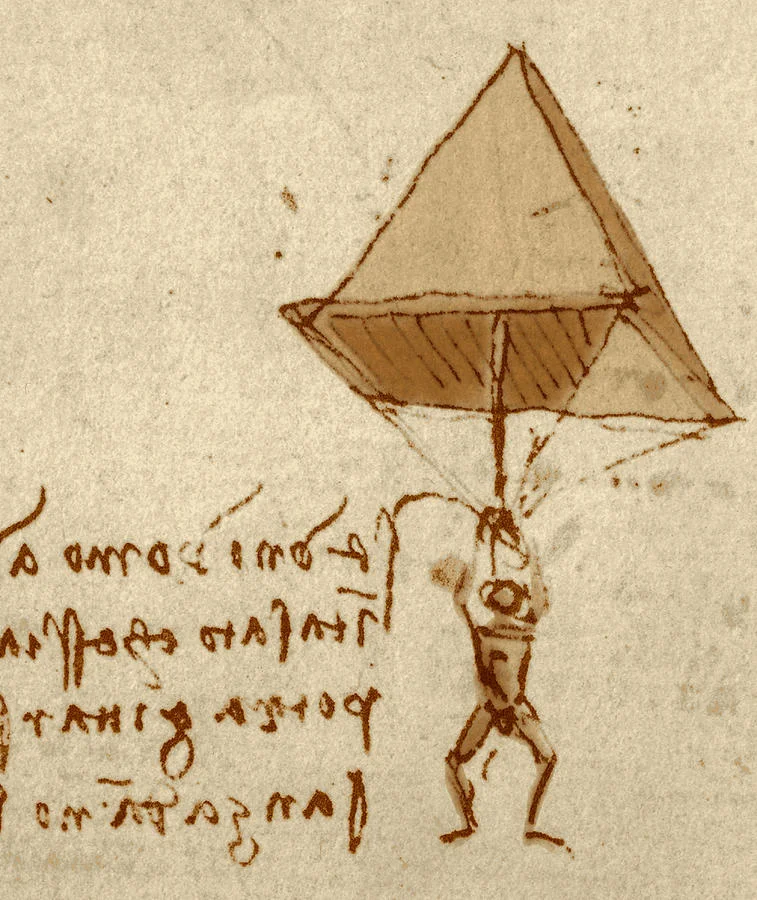 da Vinci's parachute