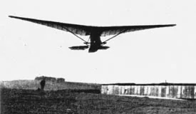 Lippisch manned ornithopter