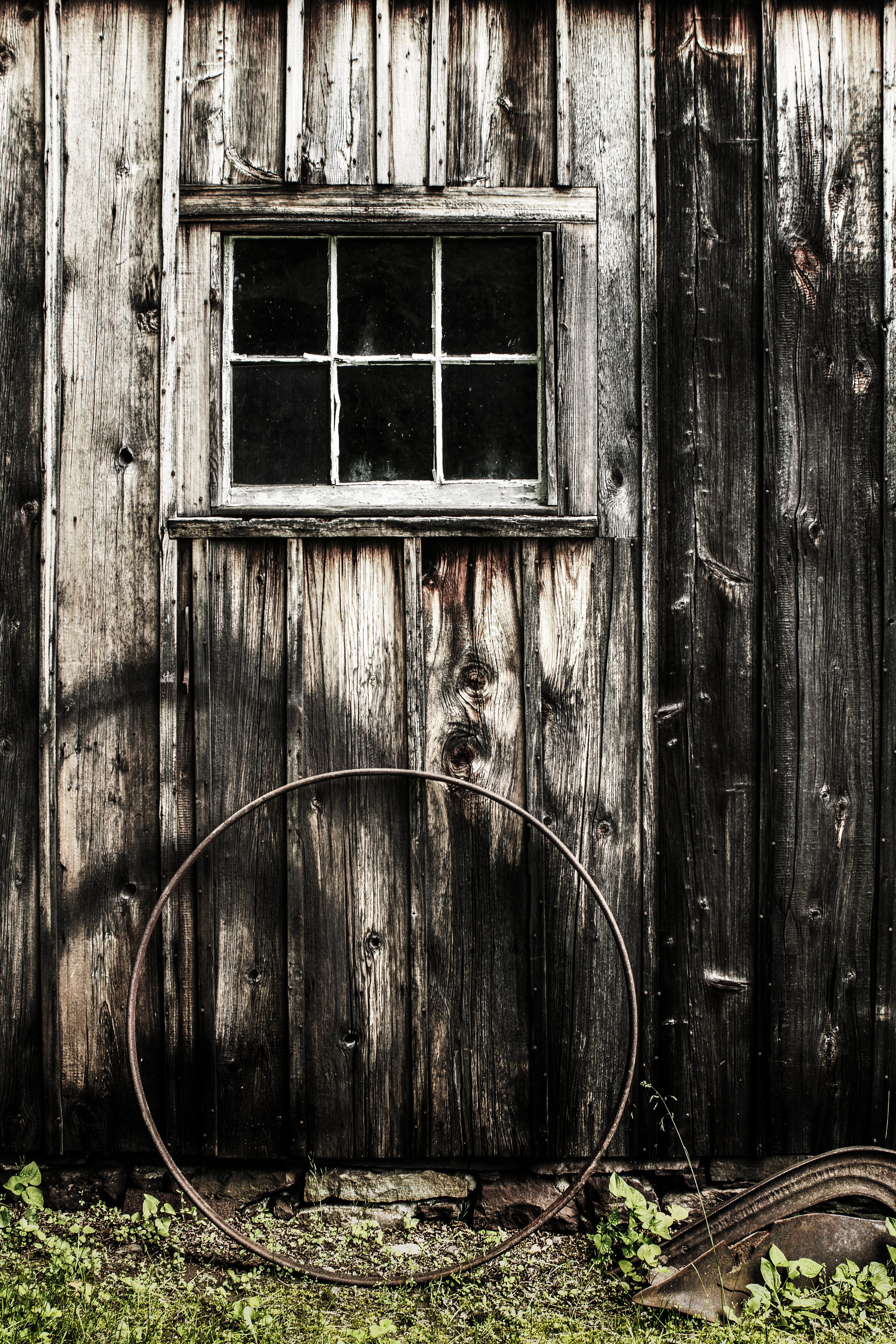 The barn