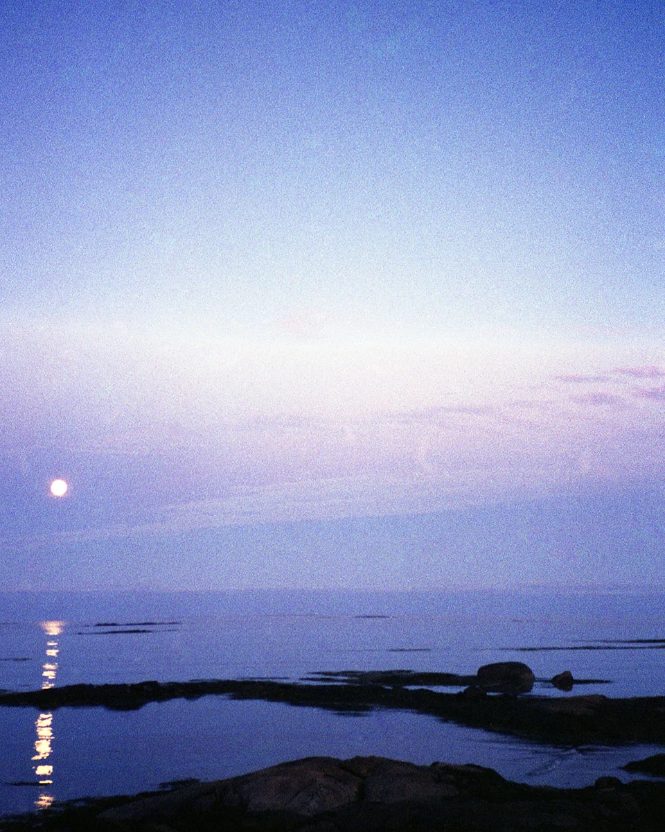 Moonrise in Maine