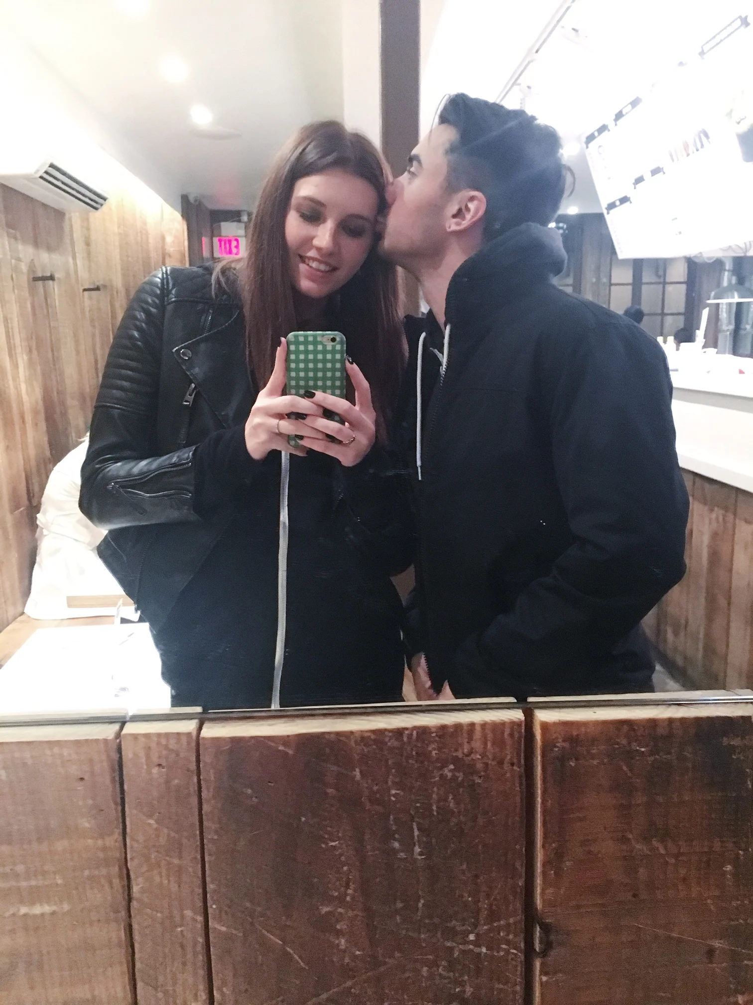 @diewolfe and I after a successful birthday. <3
