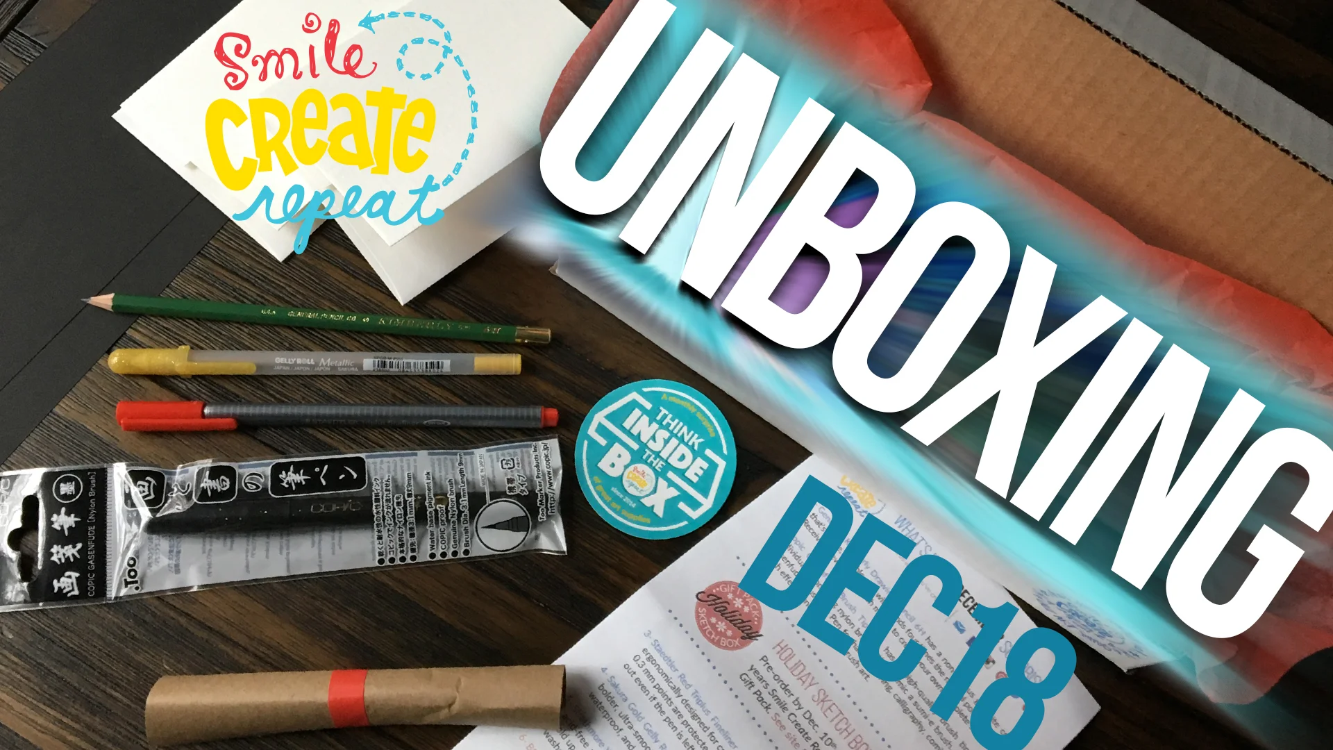The winner of this Dec 2018 art supply box could be you! In this box, you will get products from Kimberly, Copic, Straedtler, Sakura, Strathmore, and fun extras! Our Creative Card and art demo will help you to explore your supplies and inspire creativity!