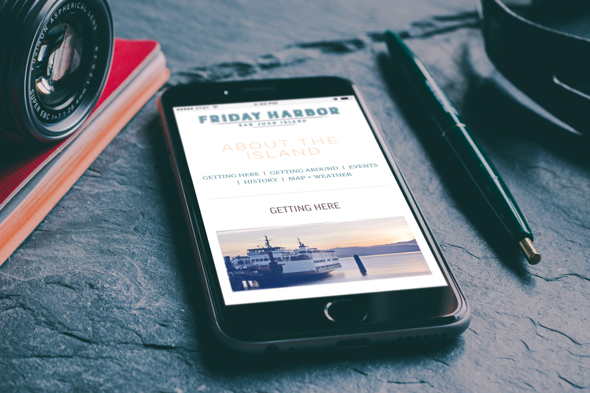FridayHarbor.com Mobile