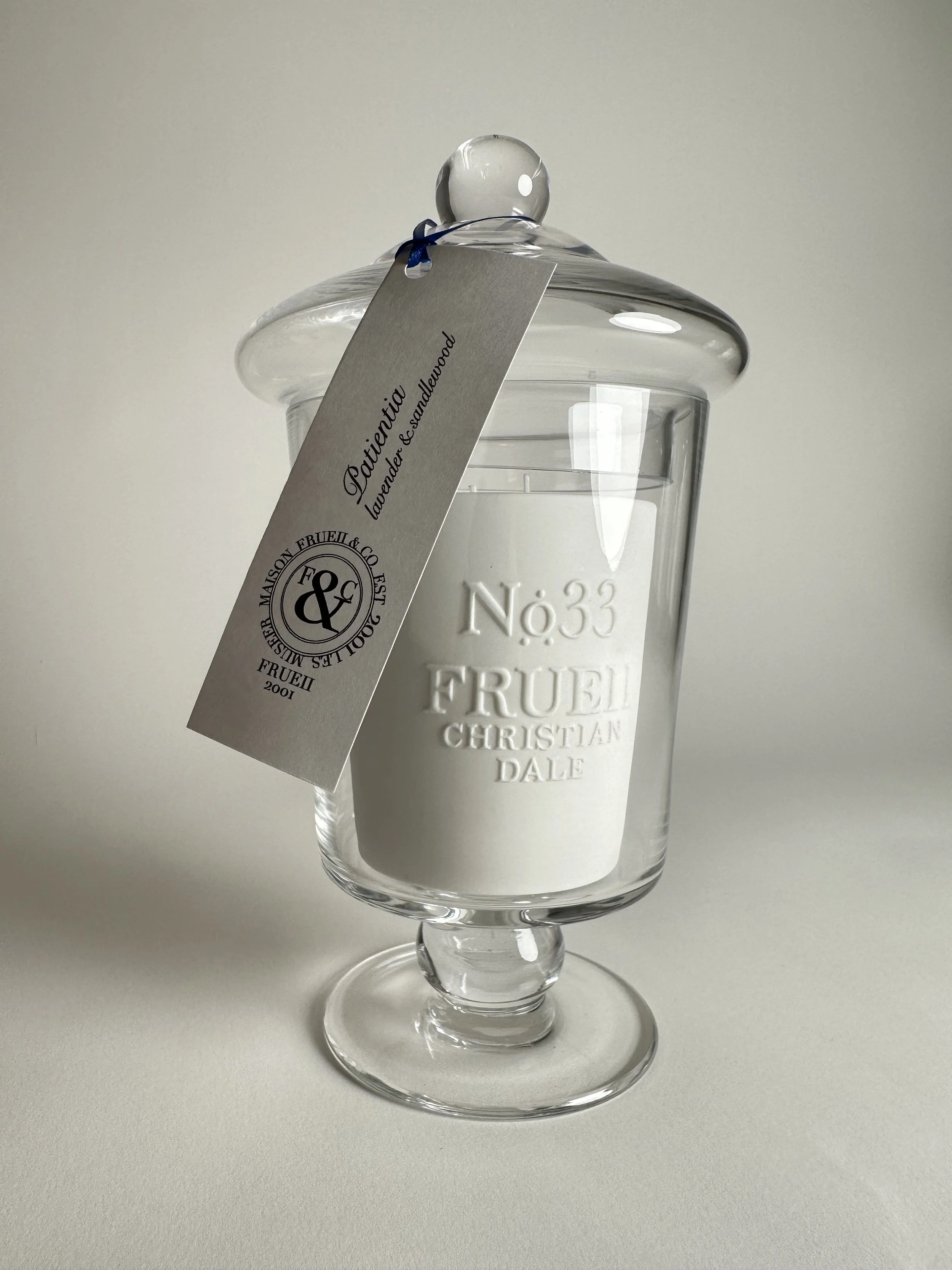 Patientia Glass encased