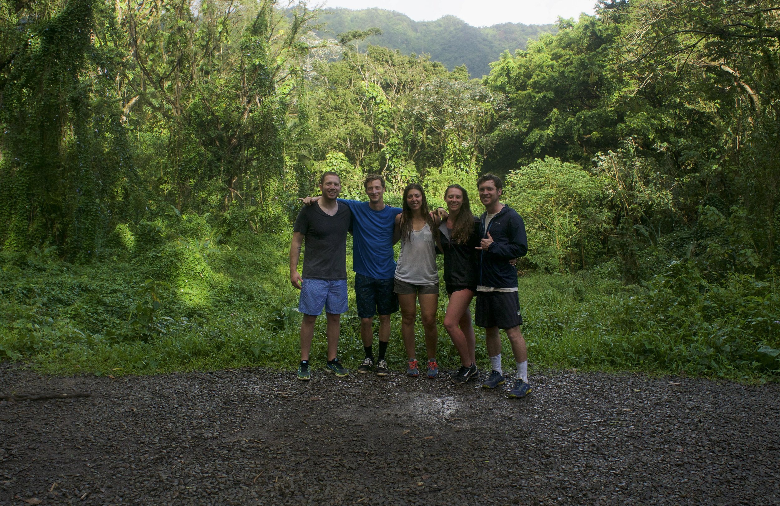  The Oahu 2016 crew. Well, we're here. 