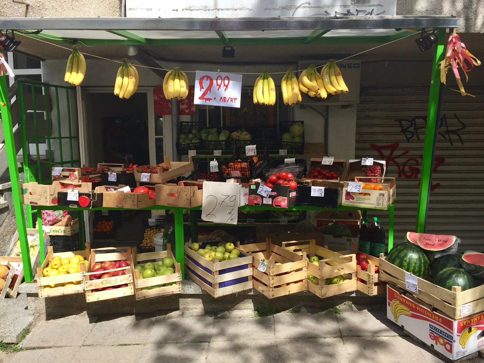 Typical corner store on nearly every block.