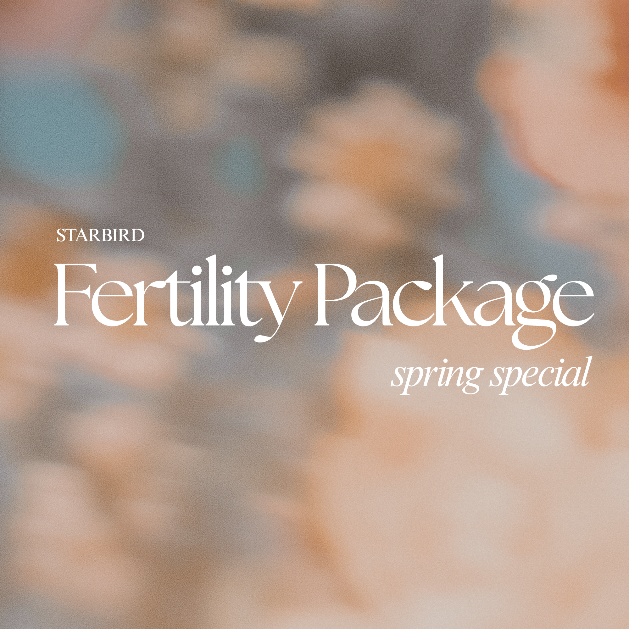 Spring Fertility Package- 33 sessions PLUS THREE GIFTED!