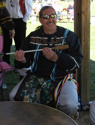 Steve Buchanan is tribal member of the Godfroy Clan, He resides in Rockville, Indiana and is married to Linda Buchanan. They have 4 children, Shannon, Brad, Hannah and Holly. Steve has been studying with Wap Shing, the Miami Spiritual Leader, for approximately 10 years. He attends many Drum events and belongs to numerous Faith Based Organizations teaching about Miami Spirituality.