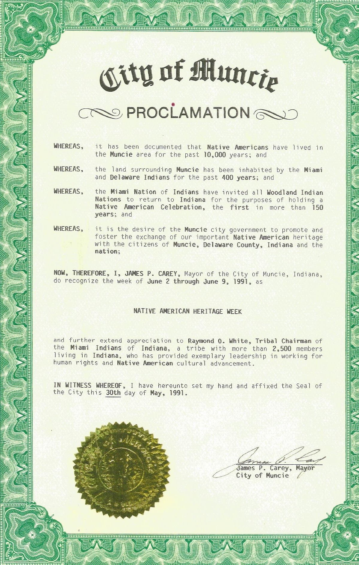 Proclamation city of Muncie.jpg