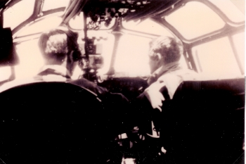 Edward F. Hautman, pilot, and Carroll G. Snidow, copilot