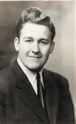 Maynard L. Jones, high school graduation picture