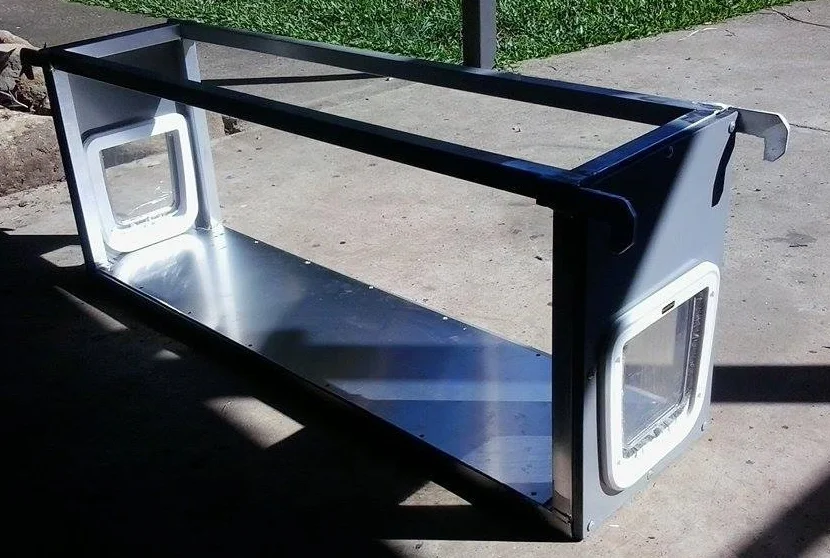 Cat Gantry - Mobile Aluminium Fabrication - Springwood - Browns Mobile Fabrication and Welding
