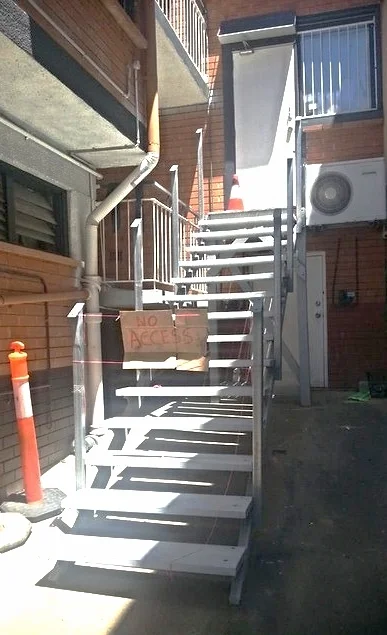 Mobile Welding - Coorparoo - balustrade and hand rail fabrication and repairs - Browns Mobile Fabrication and Welding - stairs