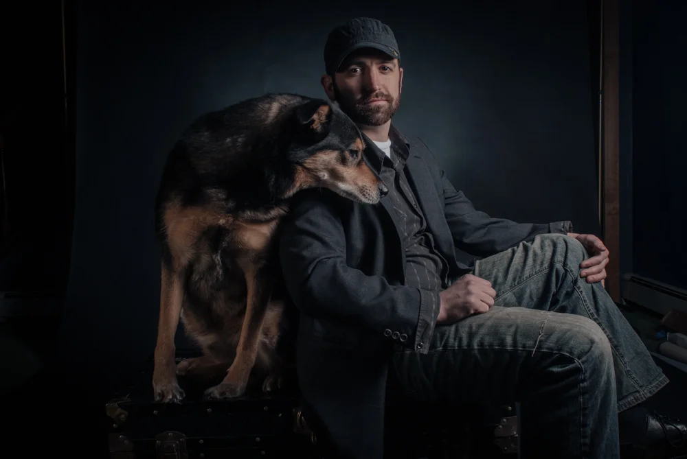 Neeko and comedian Jeremy Furtado, photographed in Warwick, RI
