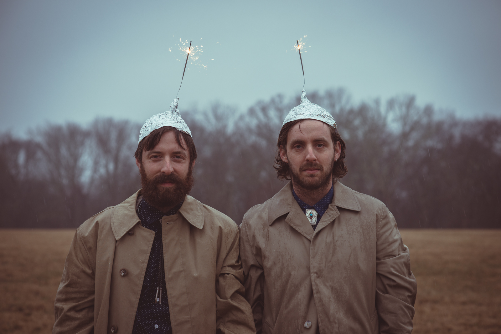 Noah (left) and Dylan of The Horse-Eyed Men, Seekonk, MA