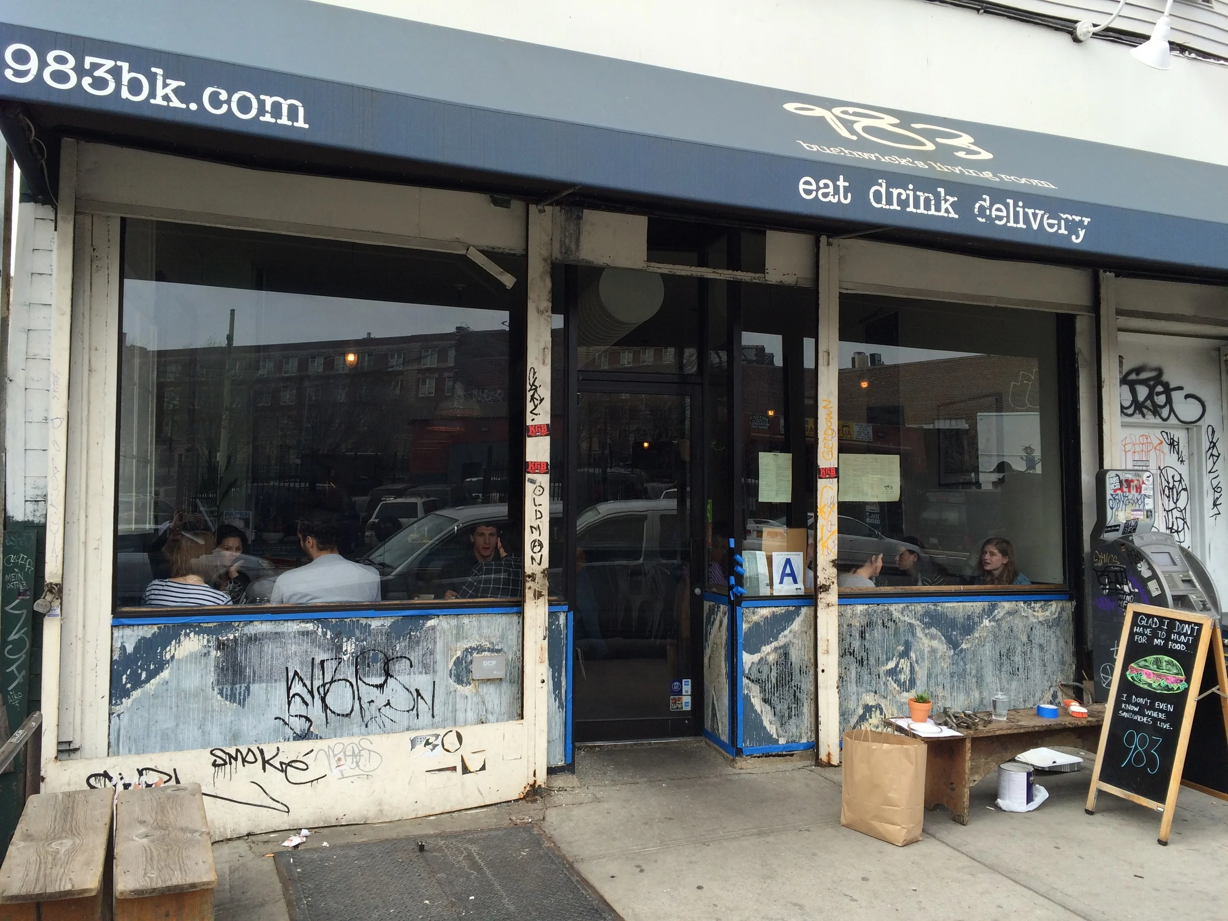 BEFORE SHOT OF 983BK STOREFRONT.