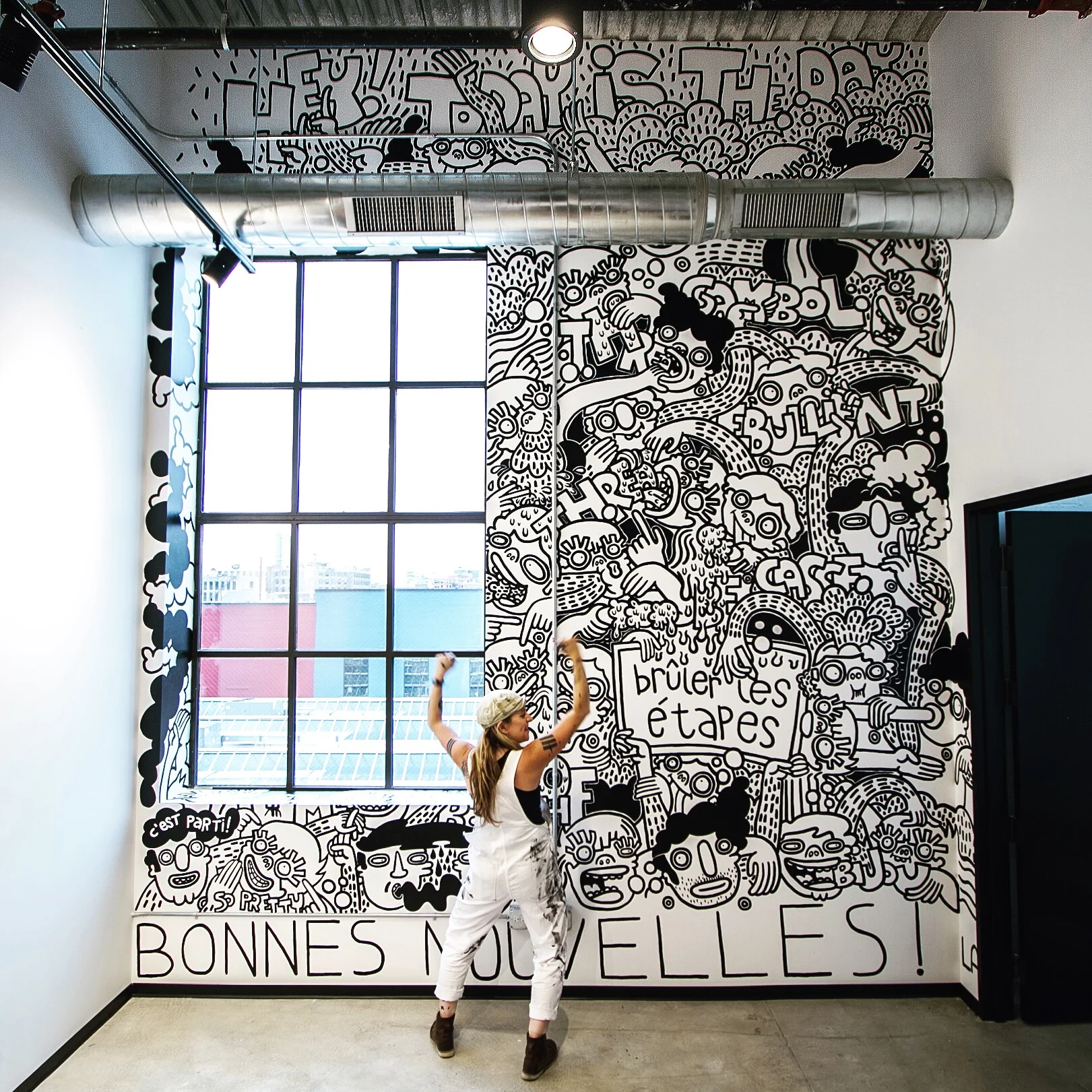 FEELS SO GOOD TO FINISH A SWEET MURAL!