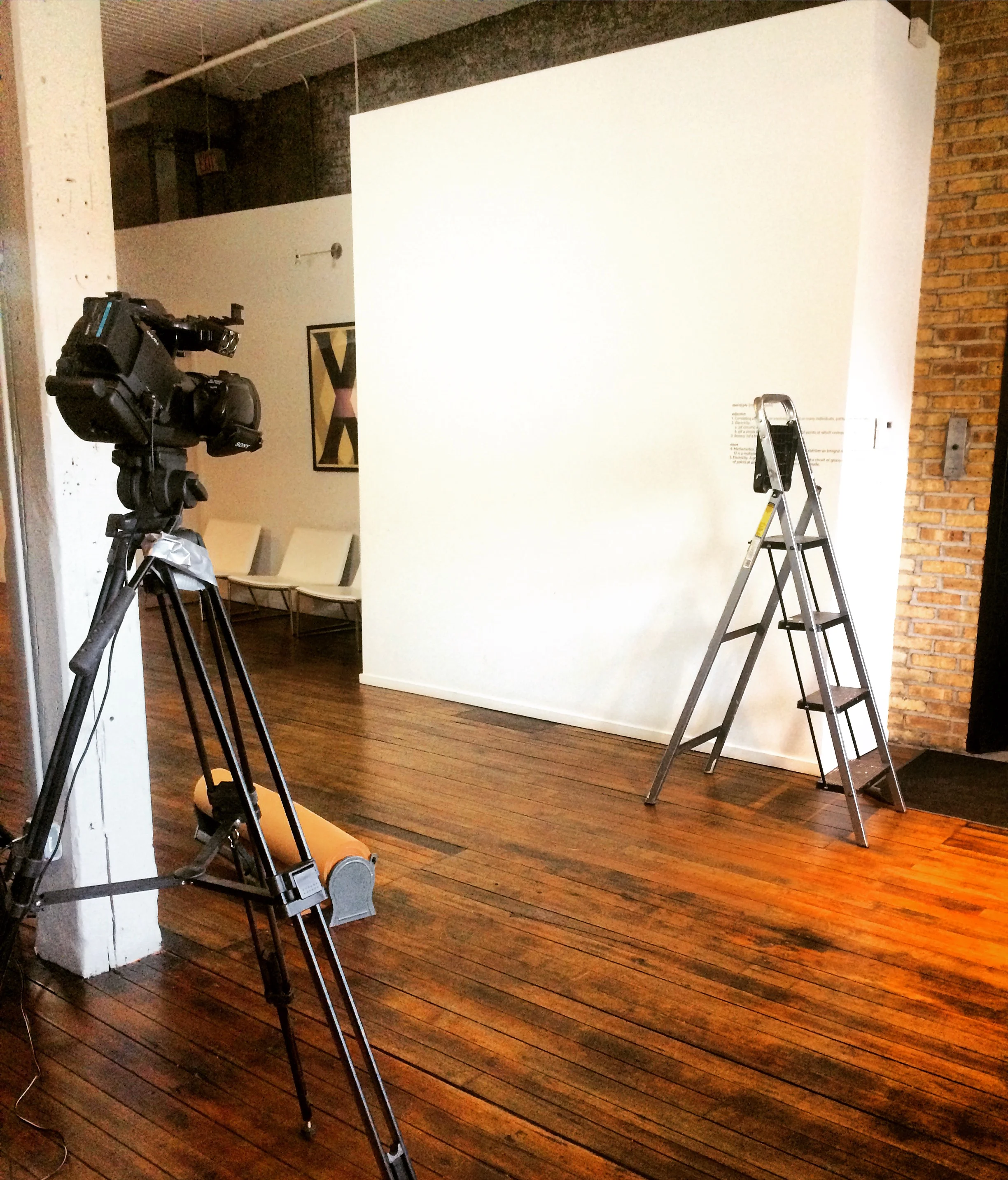 CAMERA IS SET UP FOR A TIME LAPSE.