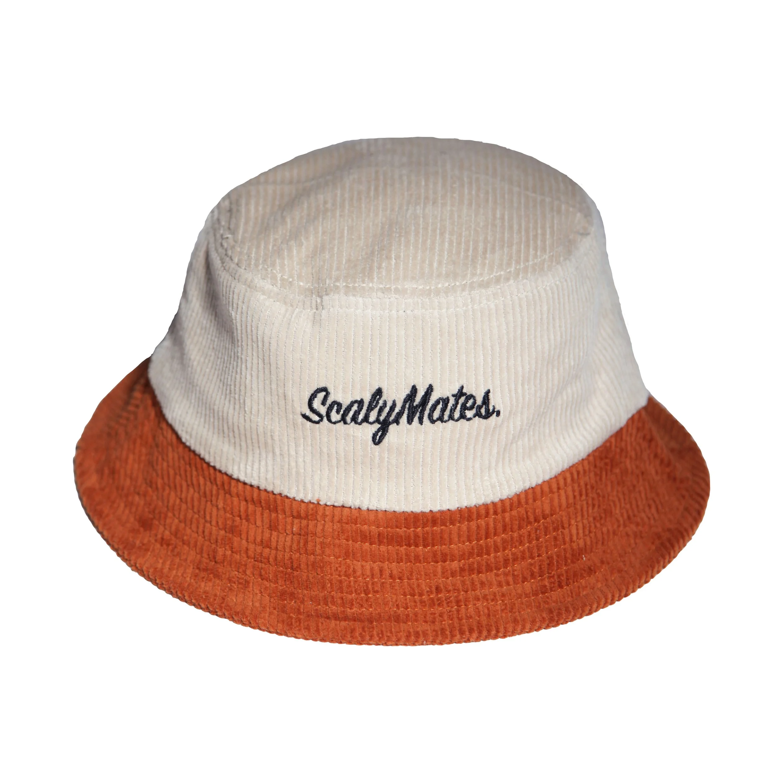 Scaly Bucket Hat - Brown/Cream — Scaly 