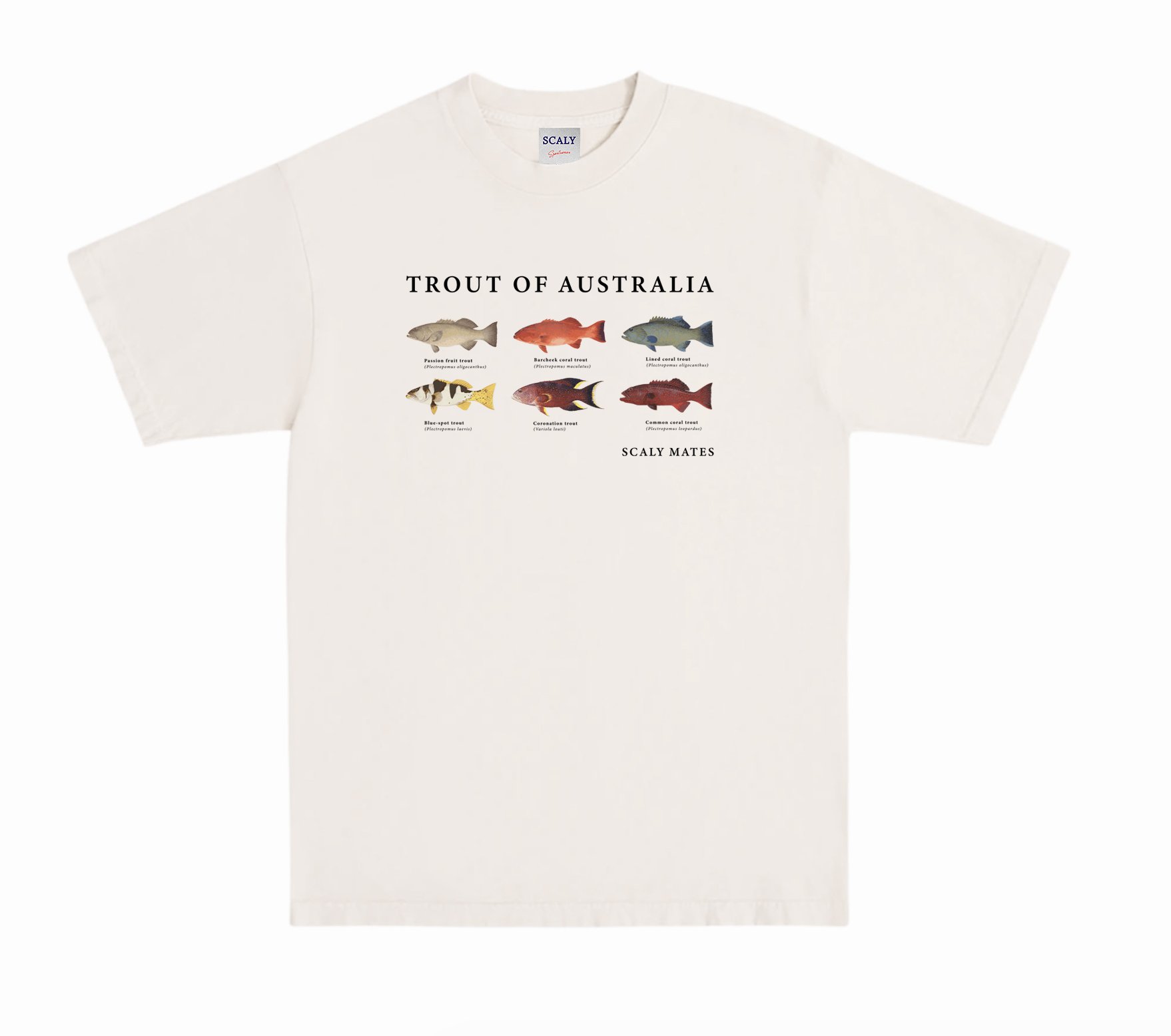 Trout Tee - White