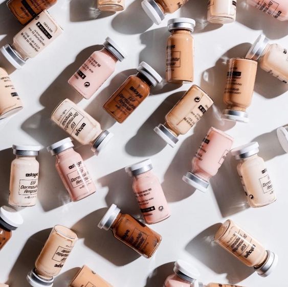 BB Glow Ampoule’s in different shades. Pigments can be used on their own or mixed for the perfect color match. Contouring also available. BB Glow Lips and Blush are also available to give your pout & cheeks a hint of color.
