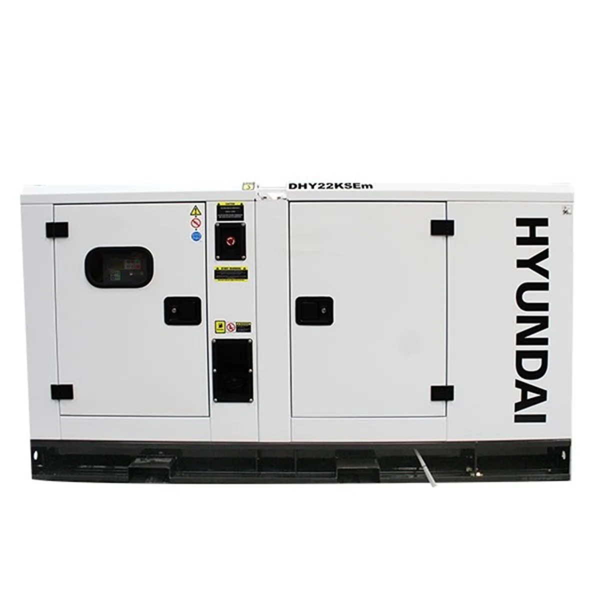 Hyundai DHY22KSEM 27.5kVA heavy duty diesel generator for large properties