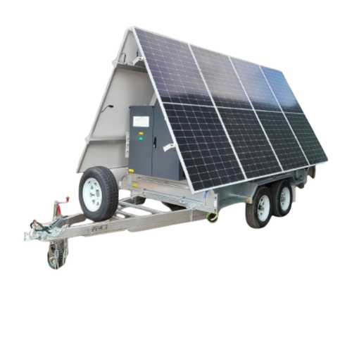 Off Grid Solar Trailer 6.9 and 7.2 kW System