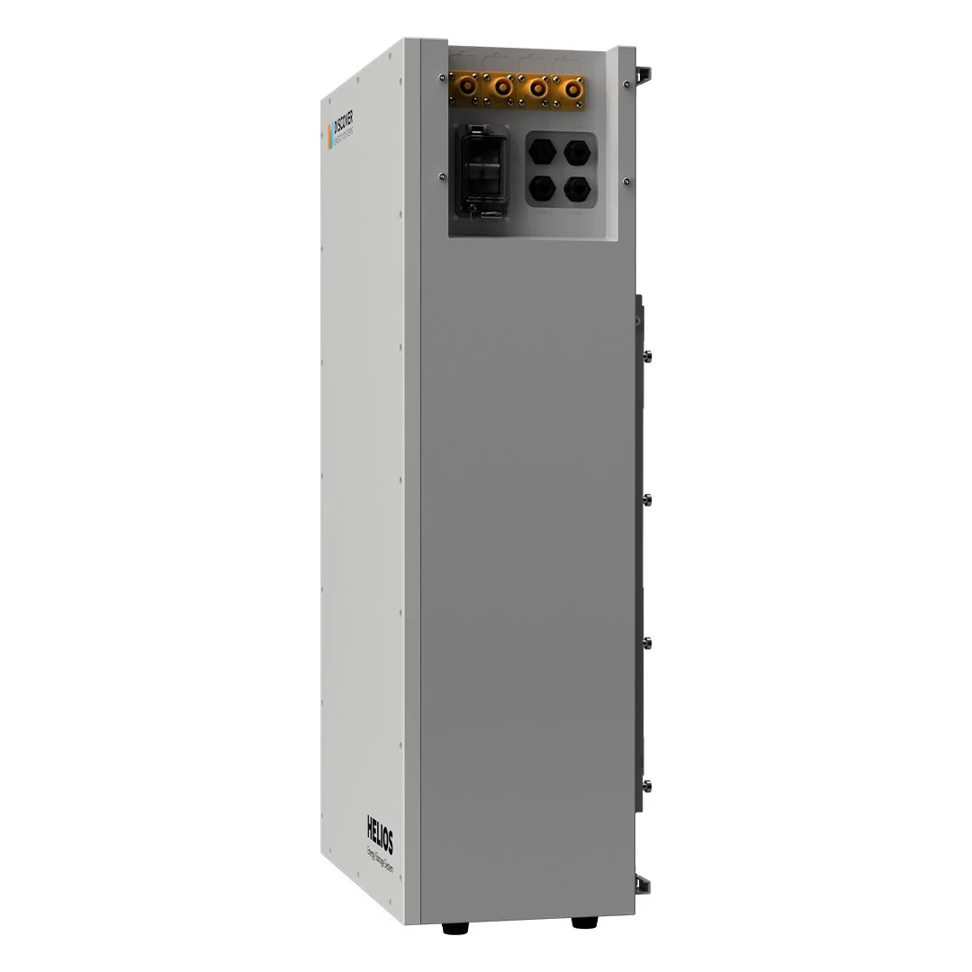 Helios 51.2V 16kWh LiFePO4 energy storage battery system for solar use.