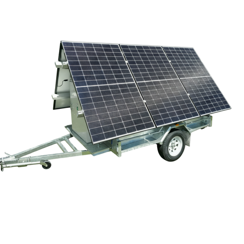 Off Grid Solar Trailer 4.8 kW System