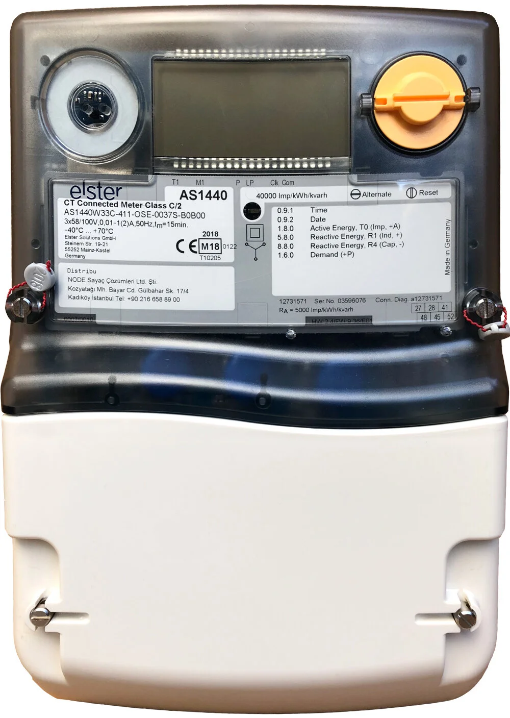 AS1440 Elster / Honeywell elektrik sayacı — Node Sayaç Çözümleri