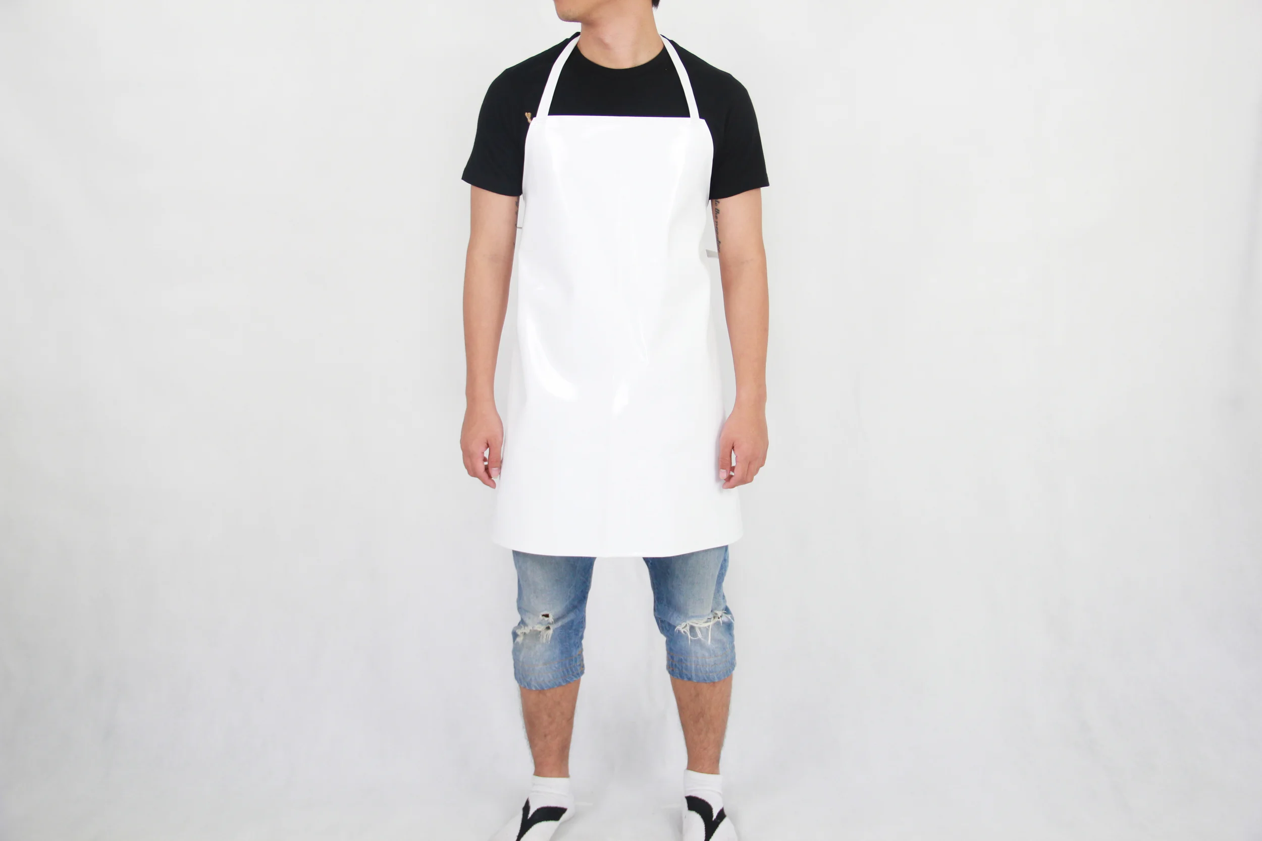 Knee-Length PVC Apron