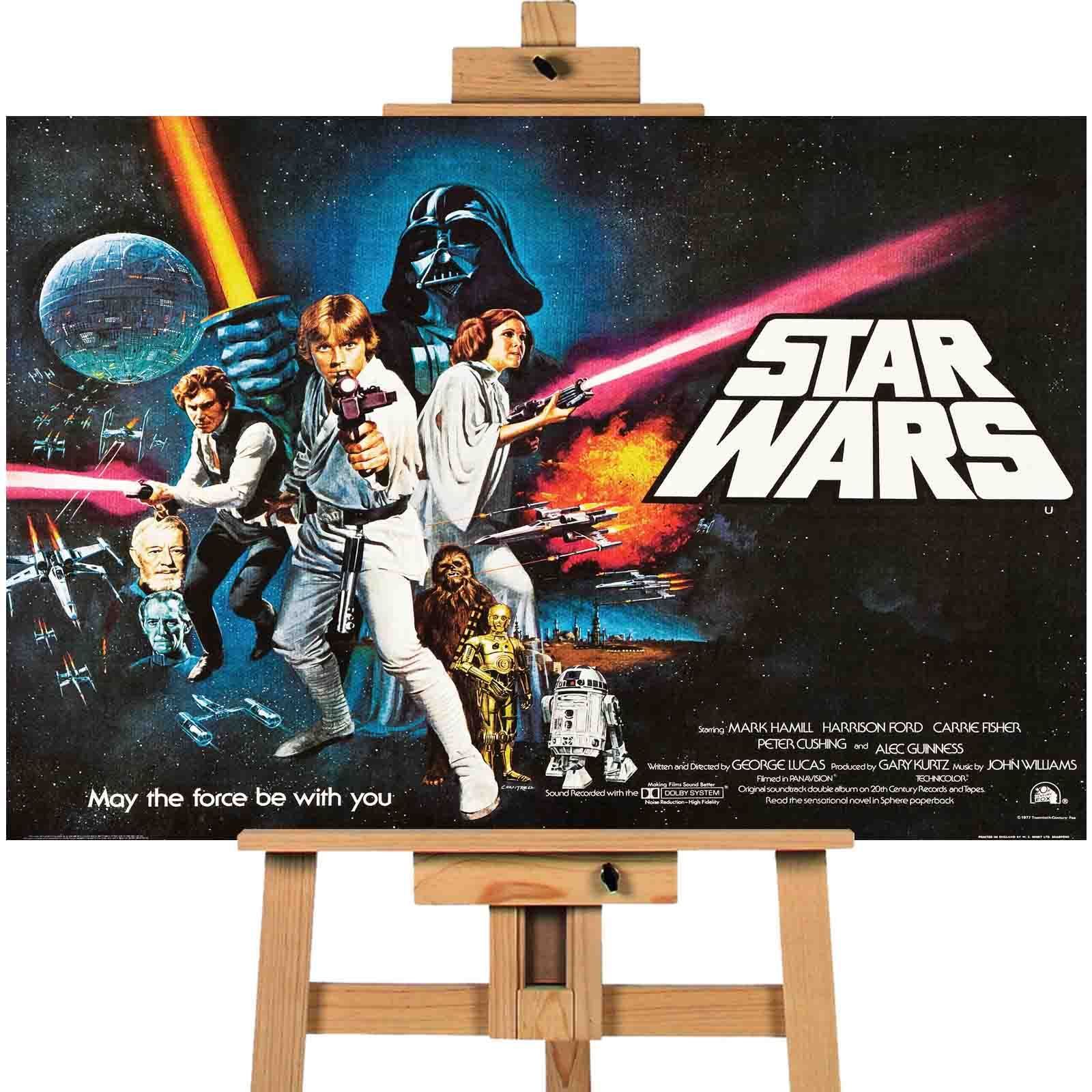 Star Wars 1 Movie Poster — Canvas Town
