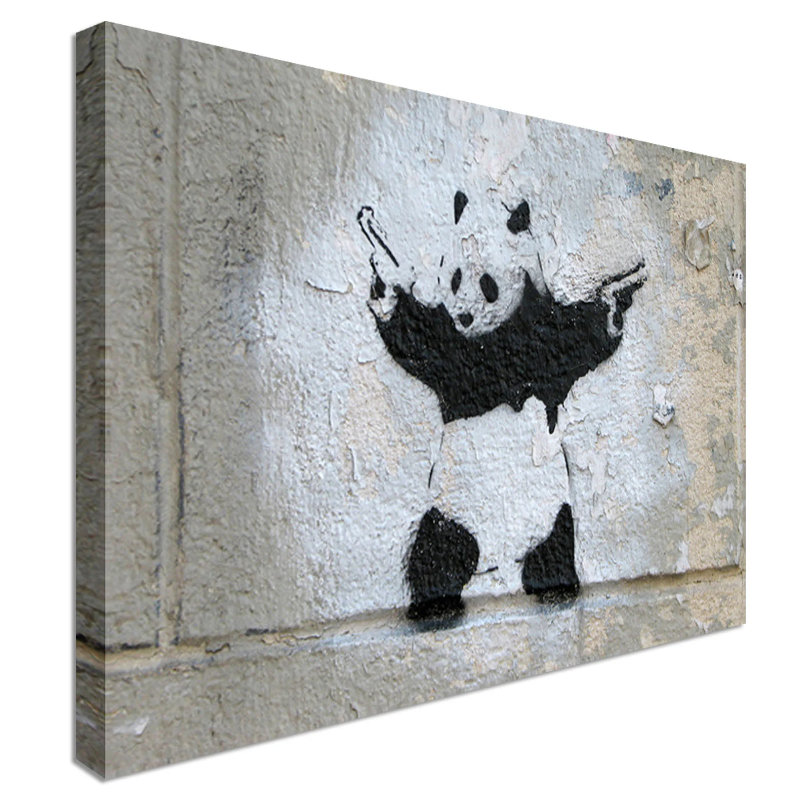 Panda With Guns 20x30 Mirrored77.jpg