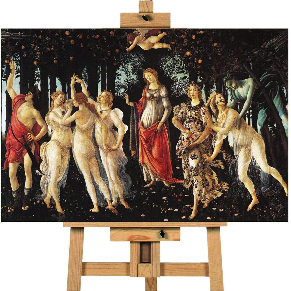 Allegory Of Spring By Botticelli Canvas Art Picture Print.jpg