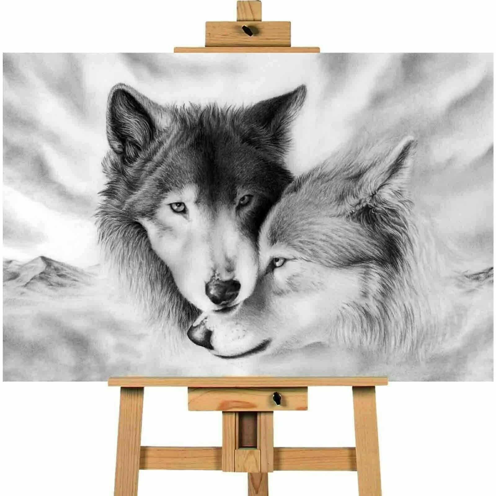 Arctic Wolves Canvas Art Wall Print.jpg