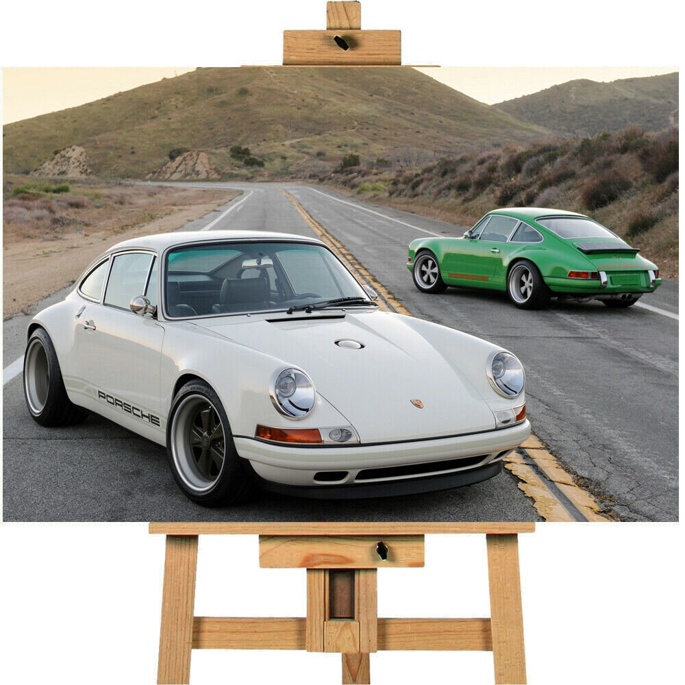 Porsche Singer 911 Canvas Wall Art Picture Print