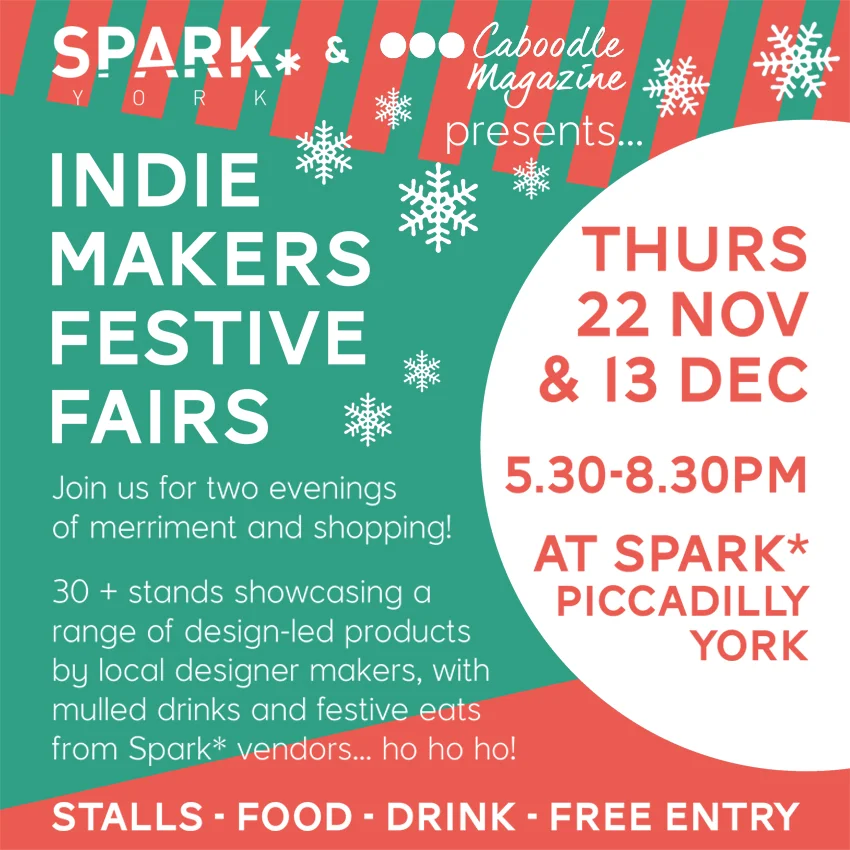 THURS 13TH DECEMBER - INDIE MAKERS FESTIVE FAIR
